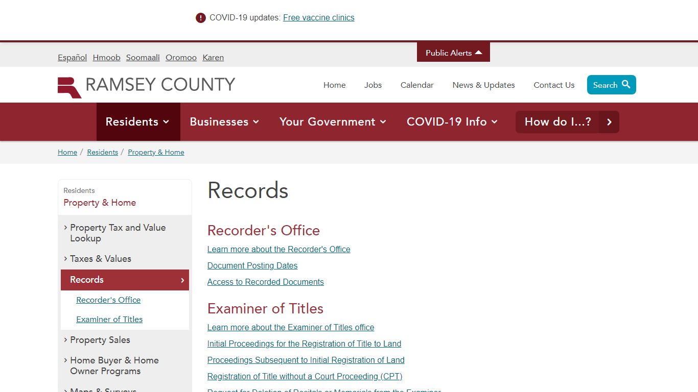 Records | Ramsey County